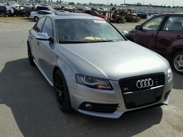 WAUKGAFL0BA137848 - 2011 AUDI S4 PRESTIG SILVER photo 1