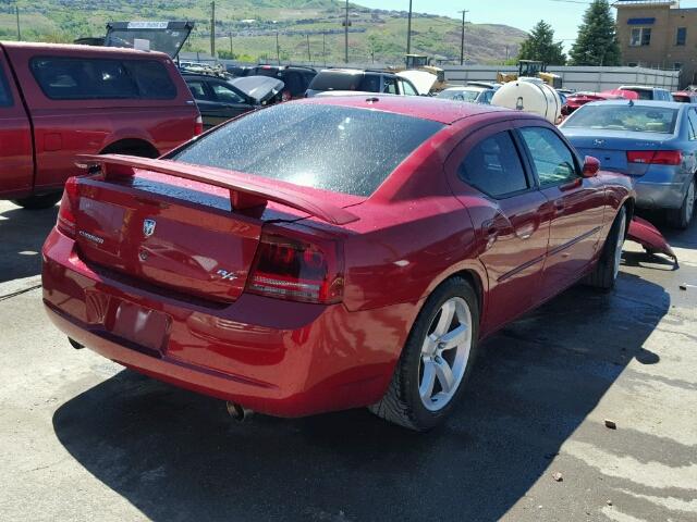 2B3KA53H66H261661 - 2006 DODGE CHARGER R/ RED photo 4