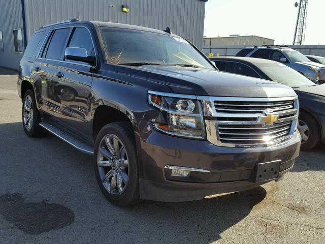 1GNSCCKC4FR548832 - 2015 CHEVROLET TAHOE C150 CHARCOAL photo 1