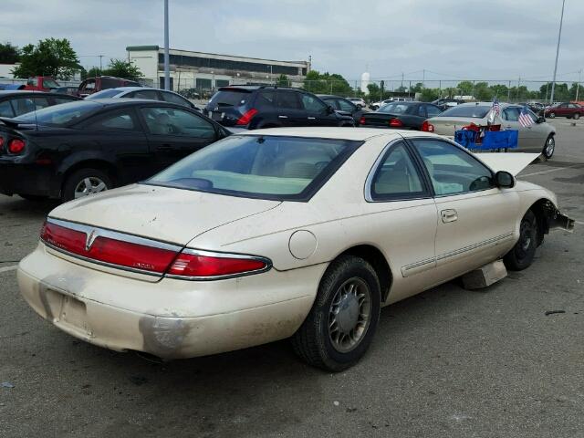 1LNLM91V5VY709723 - 1997 LINCOLN MARK VIII CREAM photo 4