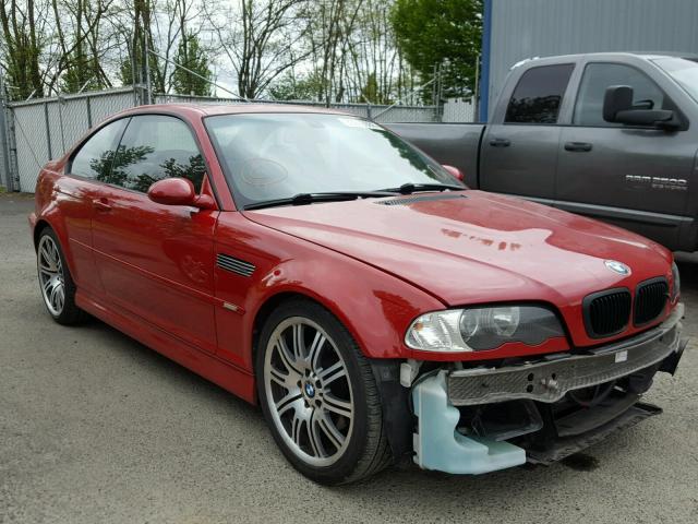 WBSBL93495PN63364 - 2005 BMW M3 RED photo 1