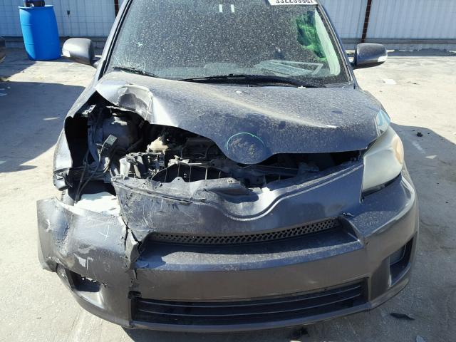 JTKKU10488J004804 - 2008 TOYOTA SCION XD GRAY photo 9