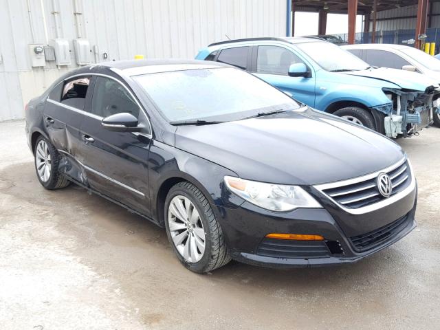 WVWMN7AN8BE714325 - 2011 VOLKSWAGEN CC SPORT BLACK photo 1