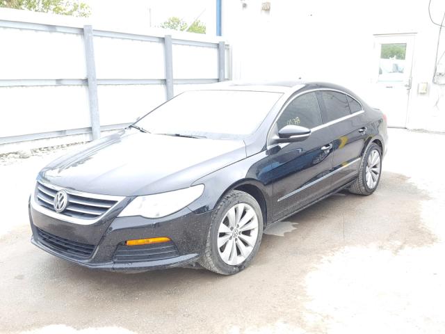 WVWMN7AN8BE714325 - 2011 VOLKSWAGEN CC SPORT BLACK photo 2