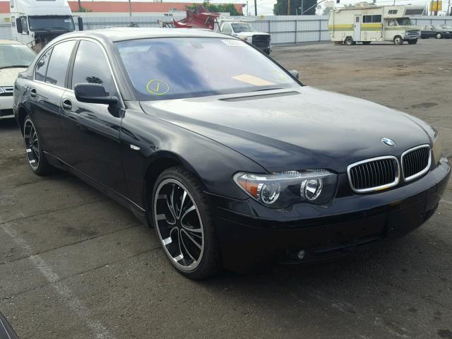 WBAGL63483DP66804 - 2003 BMW 745 I BLACK photo 1