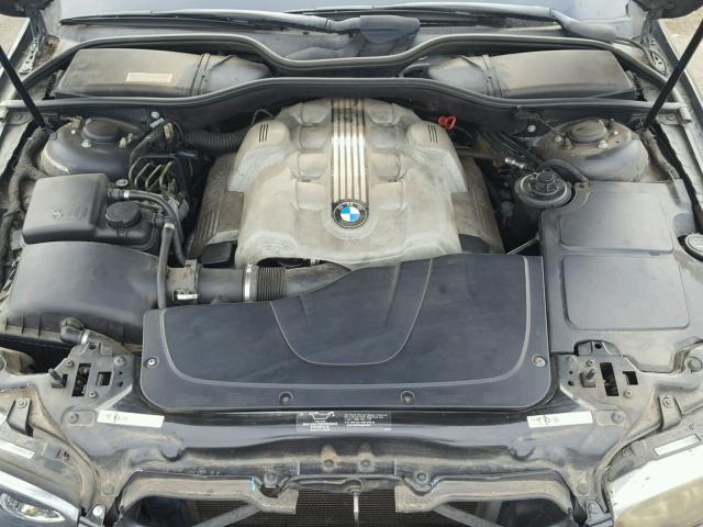 WBAGL63483DP66804 - 2003 BMW 745 I BLACK photo 7