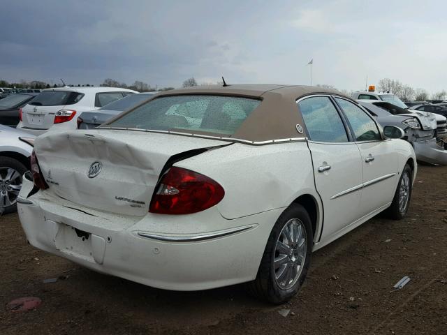 2G4WD582371212046 - 2007 BUICK LACROSSE C WHITE photo 4