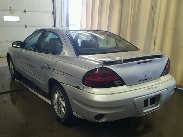 1G2NF52E63M502801 - 2003 PONTIAC GRAND AM S Gümüş foto 3