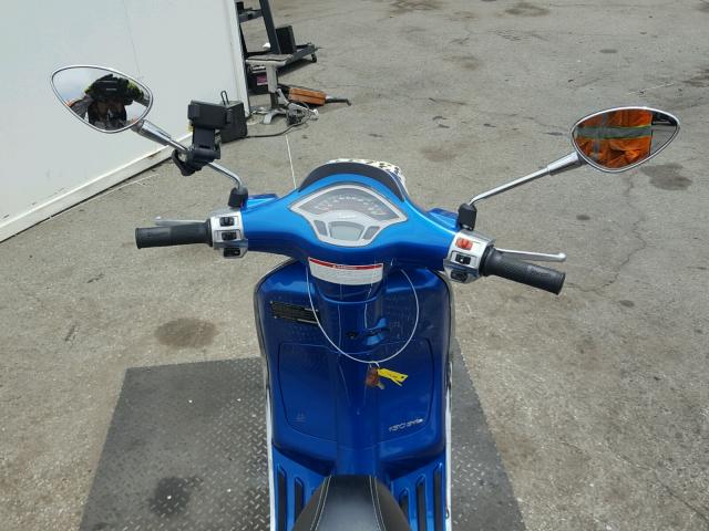 ZAPM818G9G5401320 - 2016 VESPA SPRINT 150 BLUE photo 5