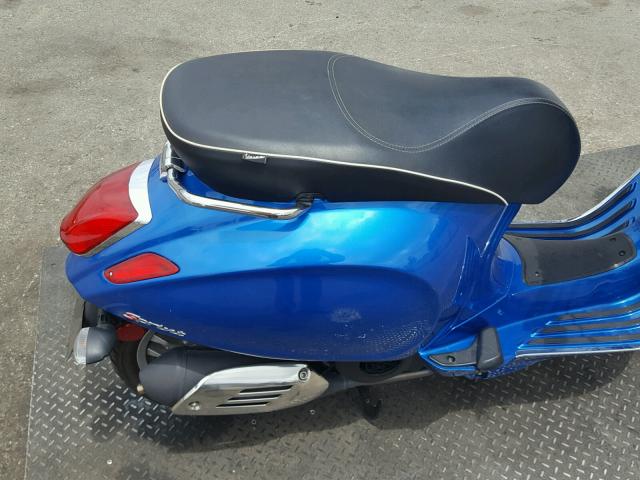 ZAPM818G9G5401320 - 2016 VESPA SPRINT 150 BLUE photo 6