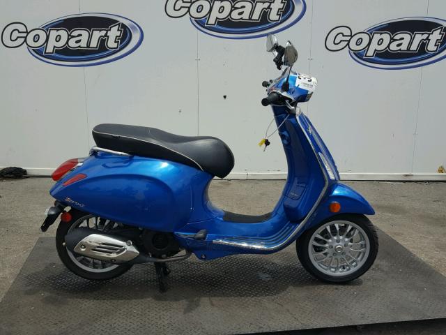 ZAPM818G9G5401320 - 2016 VESPA SPRINT 150 BLUE photo 9