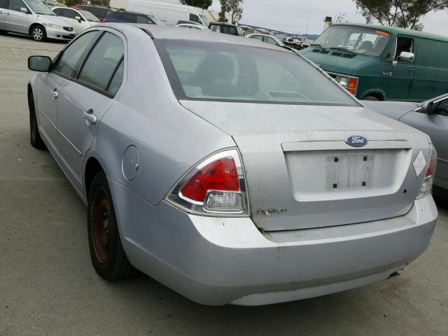 3FAFP06Z36R210344 - 2006 FORD FUSION S SILVER photo 3