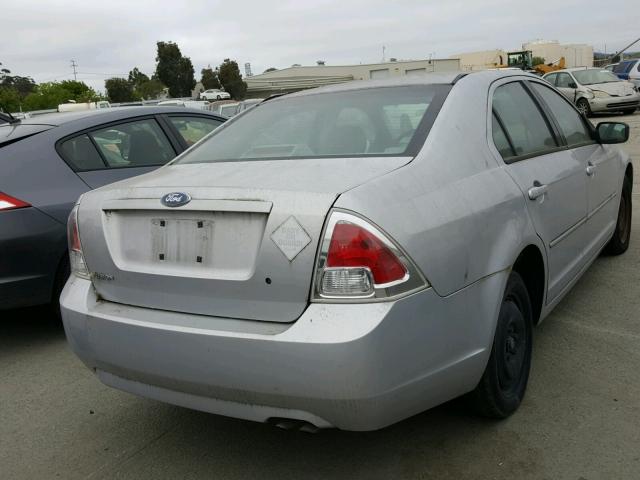 3FAFP06Z36R210344 - 2006 FORD FUSION S SILVER photo 4