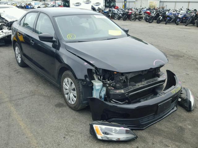 3VW2K7AJ8CM424267 - 2012 VOLKSWAGEN JETTA BASE 黑色 照片 1