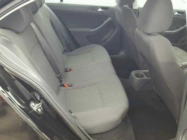 3VW2K7AJ8CM424267 - 2012 VOLKSWAGEN JETTA BASE 黑色 照片 6