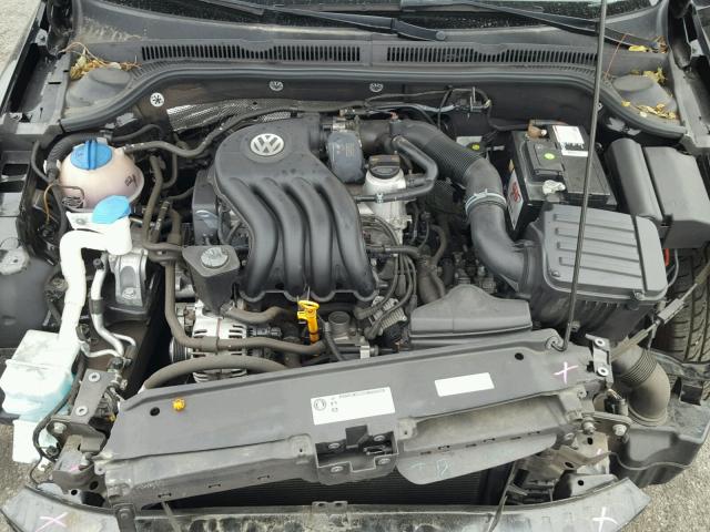 3VW2K7AJ8CM424267 - 2012 VOLKSWAGEN JETTA BASE 黑色 照片 7
