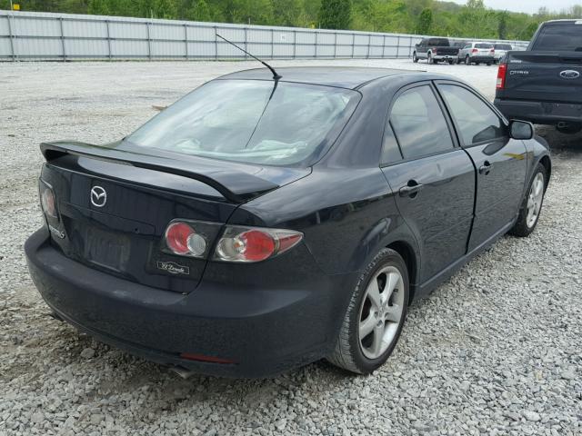 1YVHP80C685M07353 - 2008 MAZDA 6 I BLACK photo 4