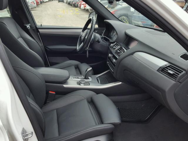 5UXWZ7C30H0V90208 - 2017 BMW X3 SDRIVE2 WHITE photo 5