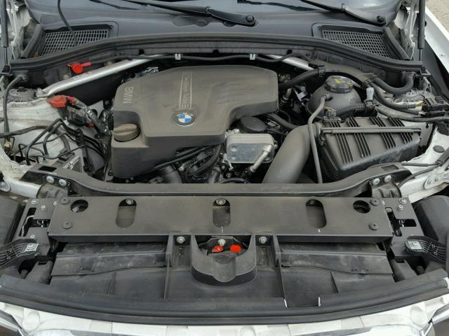 5UXWZ7C30H0V90208 - 2017 BMW X3 SDRIVE2 WHITE photo 7