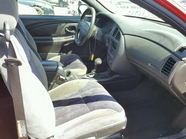 2G1WW12E359154988 - 2005 CHEVROLET MONTE CARL 红色 照片 5