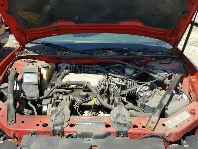 2G1WW12E359154988 - 2005 CHEVROLET MONTE CARL 红色 照片 7