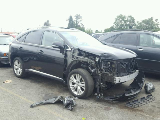 JTJBC1BAXB2422132 - 2011 LEXUS RX 450 BLACK photo 1