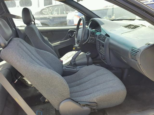 1G1JC124317353190 - 2001 CHEVROLET CAVALIER TAN photo 5