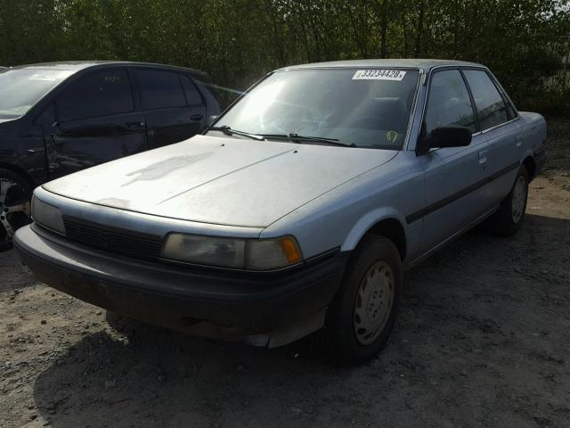 4T1SV21E9LU227051 - 1990 TOYOTA CAMRY DLX BLUE photo 2