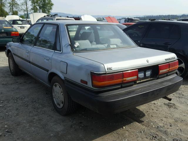 4T1SV21E9LU227051 - 1990 TOYOTA CAMRY DLX BLUE photo 3