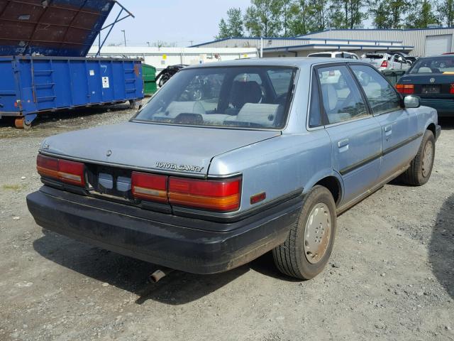 4T1SV21E9LU227051 - 1990 TOYOTA CAMRY DLX 蓝色 照片 4