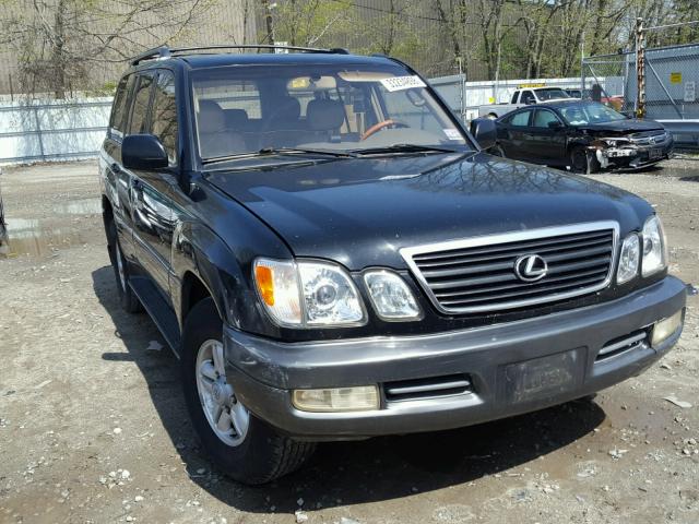 JT6HT00W7Y0082911 - 2000 LEXUS LX 470 BLACK photo 1