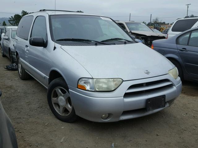 4N2ZN16T52D806666 - 2002 NISSAN QUEST SE SILVER photo 1