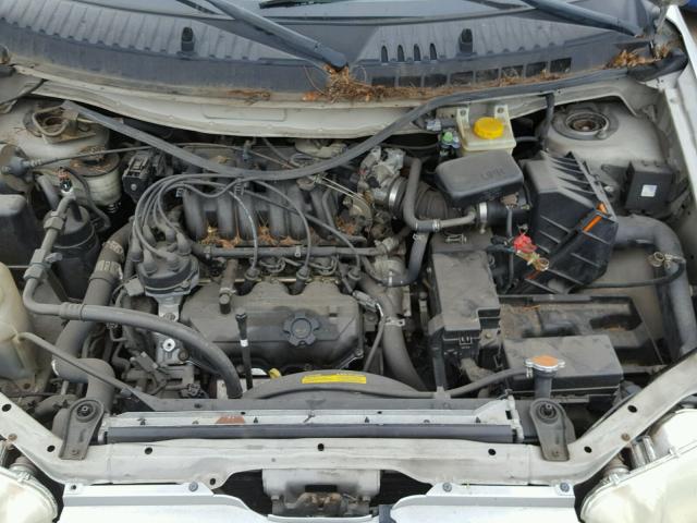 4N2ZN16T52D806666 - 2002 NISSAN QUEST SE SILVER photo 7