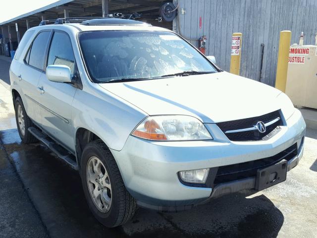 2HNYD18802H526323 - 2002 ACURA MDX TOURIN TURQUOISE photo 1