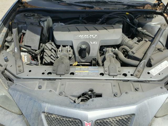 2G2WP522751304993 - 2005 PONTIAC GRAND PRIX GRAY photo 7