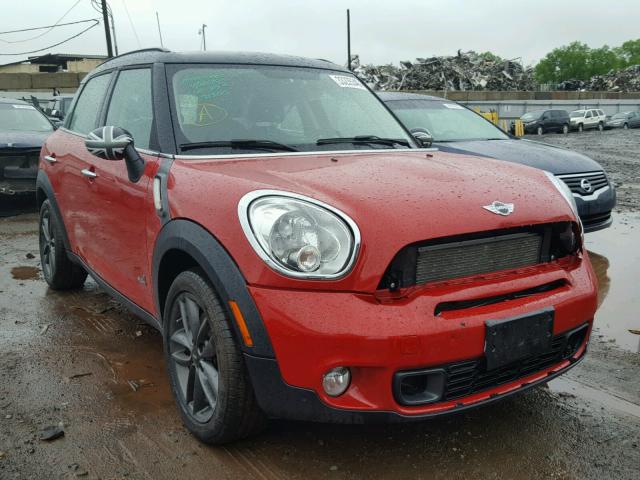 WMWZC5C55DWM15754 - 2013 MINI COOPER S C RED photo 1