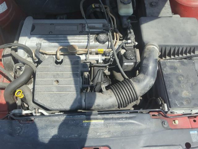 1G2NE52F74M576760 - 2004 PONTIAC GRAND AM S Qırmızı foto 7