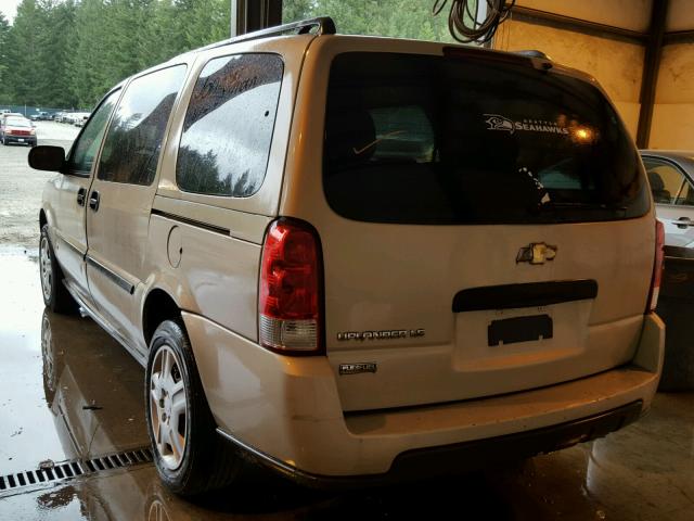 1GNDV23W27D208325 - 2007 CHEVROLET UPLANDER L 银色 照片 3