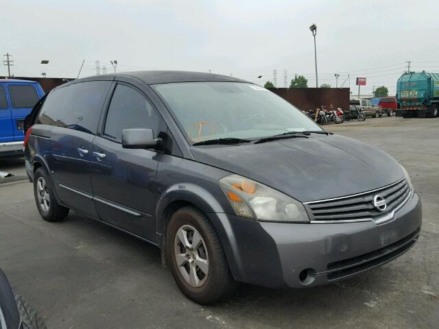 5N1BV28U29N108872 - 2009 NISSAN QUEST S/SE CHARCOAL photo 1