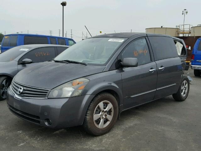 5N1BV28U29N108872 - 2009 NISSAN QUEST S/SE CHARCOAL photo 2