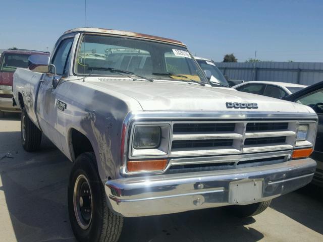 1B7KM26Z0LS695085 - 1990 DODGE W-SERIES W WHITE photo 1