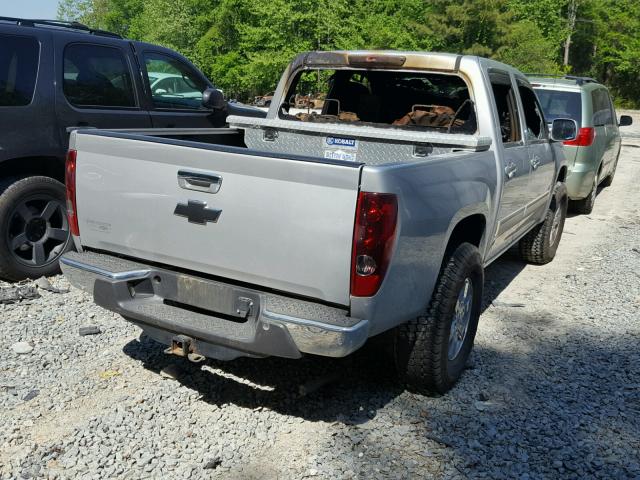 1GCHTCFE2C8101741 - 2012 CHEVROLET COLORADO L SILVER photo 4