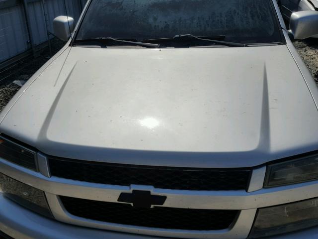 1GCHTCFE2C8101741 - 2012 CHEVROLET COLORADO L SILVER photo 7