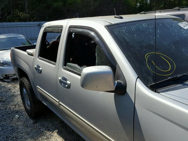 1GCHTCFE2C8101741 - 2012 CHEVROLET COLORADO L SILVER photo 9