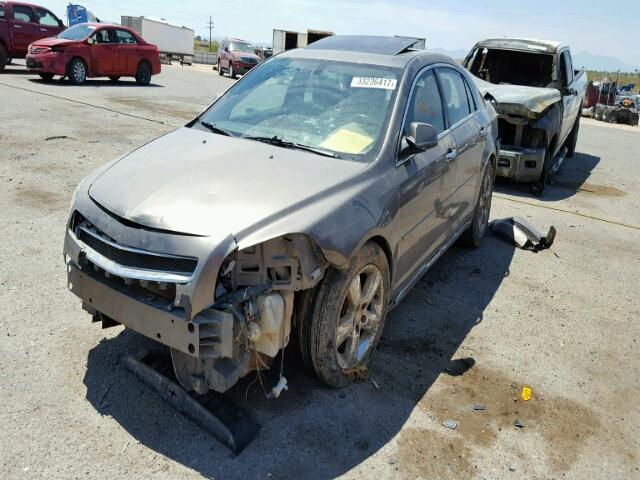 1G1ZD5E03CF261960 - 2012 CHEVROLET MALIBU 2LT TAN photo 2