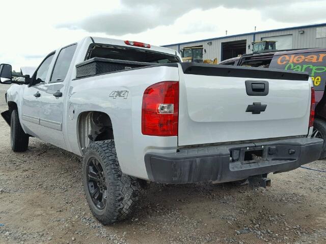 3GCPKREA8DG171742 - 2013 CHEVROLET SILVERADO SILVER photo 3