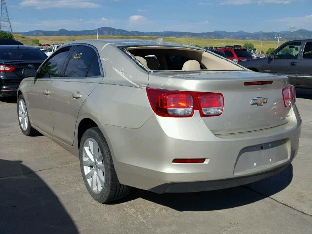 1G11E5SL2EF113200 - 2014 CHEVROLET MALIBU 2LT TAN photo 3