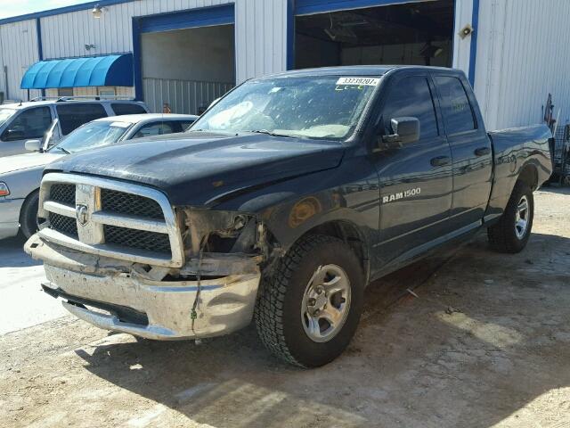 1D7RB1GP4BS703575 - 2011 DODGE RAM 1500 Q BLACK photo 2