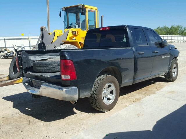 1D7RB1GP4BS703575 - 2011 DODGE RAM 1500 Q BLACK photo 4