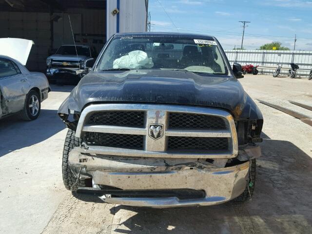 1D7RB1GP4BS703575 - 2011 DODGE RAM 1500 Q BLACK photo 9